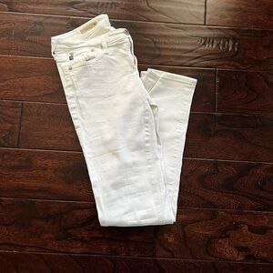 AG Adriano Goldschmied Women's Cream Skinny Jeans